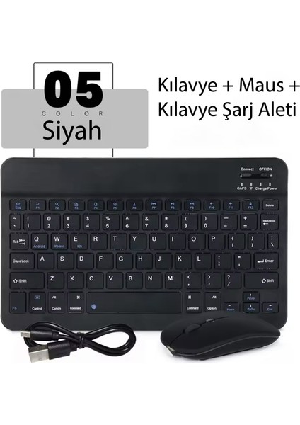 Yesnıce Xiaomi Redmi Pad 2 11 Inç Uyumlu Standlı Kılıf Dokunmatik Kalem ve Klavye Set indirimleri