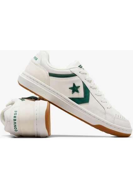 Pro Blaze Unisex Beyaz Deri Sneaker indirimleri