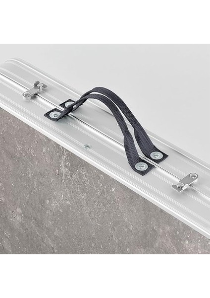 Portatif Kamp Masası, 3 Yükseklik Ayarlı, Katlanır Piknik Masası, Kolay Taşınabilir Alüminyum Masa - 120X60 - Kumaş Desenli indirimleri