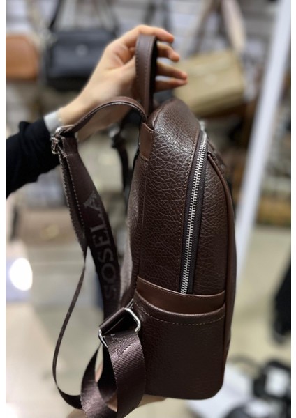 67-9013 Kadın Askılı Sırt Çanta-Kahverengi fiyatları