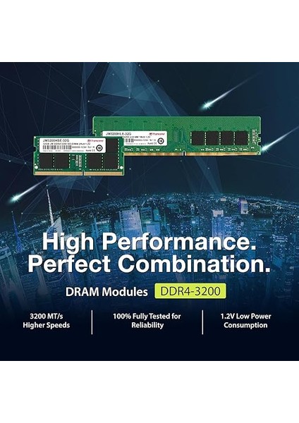 JM3200HSB-16G 16GB Ddr4 3200MHZ CL22 1.2V Notebook Ram modelleri