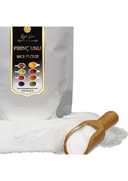 Hanzade Bitkisel Sade Saf Pirinç Unu 1 kg fiyatları