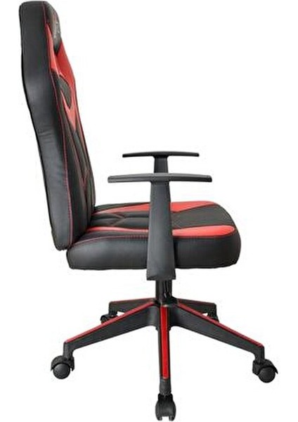 Machete Oyuncu Koltuğu Kırmızı Ergonomik Tasarım ve Konforlu Destek ile