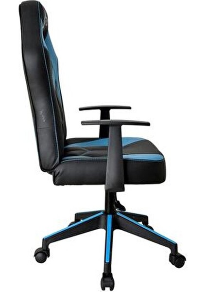 Machete Oyuncu Koltuğu Mavi Yüksek Yoğunluklu Sünger ile Konforlu Destek