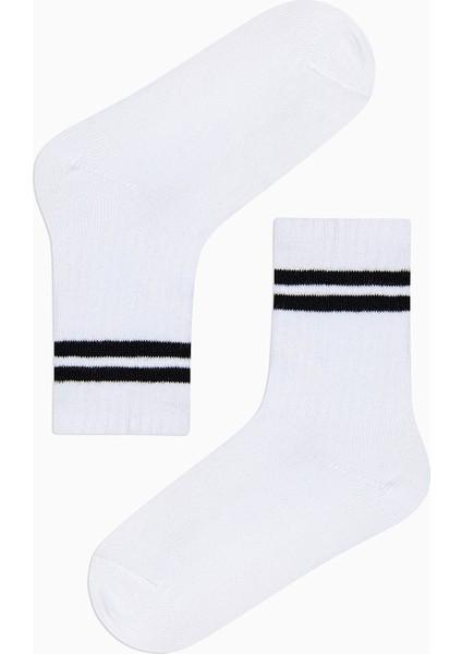 Erkek Çocuk Lines 3lü Tenis Çok Renkli Soket Çorap