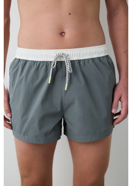 Gri Lagos Erkek Şort Mayo