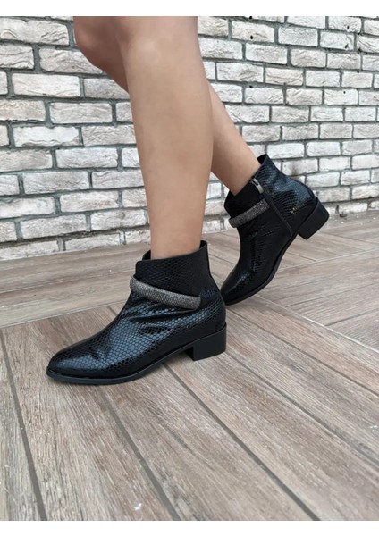 Lusso Kroko Taş Tokalı Büyük Numara Kadın Ayakkabı Şık ve Zarif Topuklu Model modelleri