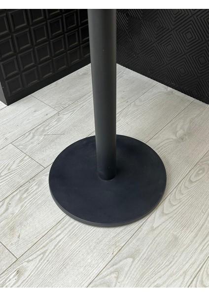 Masif Doğal Ceviz Kare Sehpa Metal Ayaklı modelleri