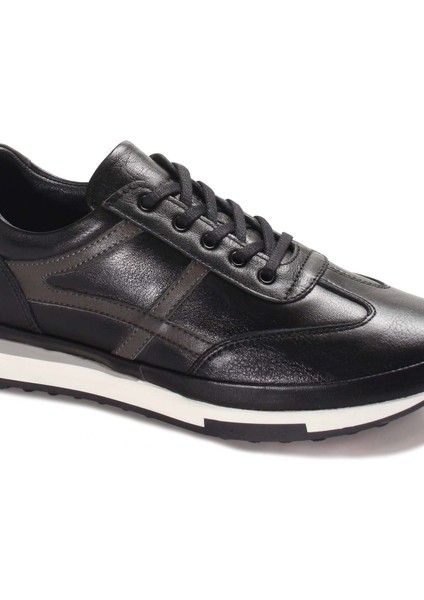 Erkek Deri Sneaker Günlük Rahat Spor Yürüyüş Casual Bağcıklı Ayakkabı 855MA1319
