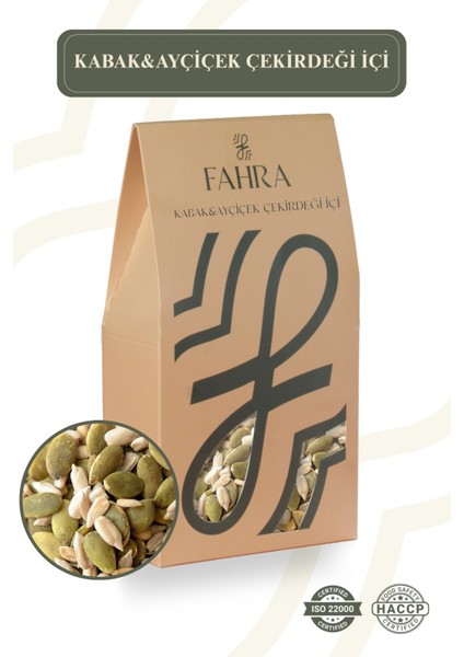 Kabak ve Ay Çekirdeği Içi Mix 500G – Doğal, Kavrulmamış, Katkısız