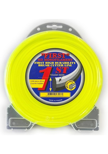 Motorlu Tırpan Misinası 3.30MM 6 Köşe 43 Metre