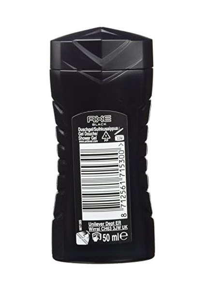 Axe Black 3’ü 1 Arada Duş Jeli – Donmuş Armut & Sedir Ağacı, 50 ml | Vücut, Saç ve Yüz Için fiyatları