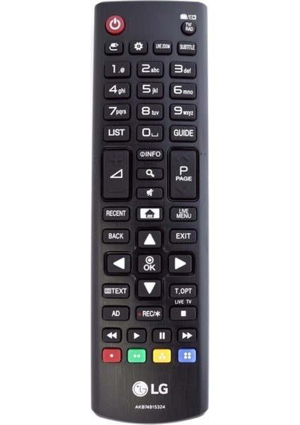 Tv Kumandası Turn LCD Tv Kumandası-Info Tuş