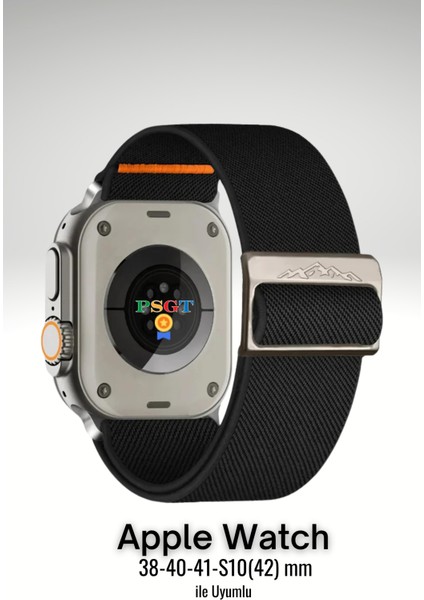 Apple Watch Band Uyumlu 38-40-41MM ve S10 42MM Climber Kordon Sport Kayışı
