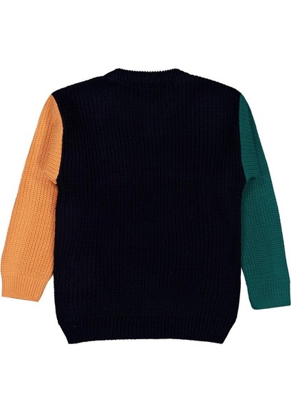 School Bus Baskılı 2-5 Yaş Kazak - Lacivert 4-5 Yaş fiyatları