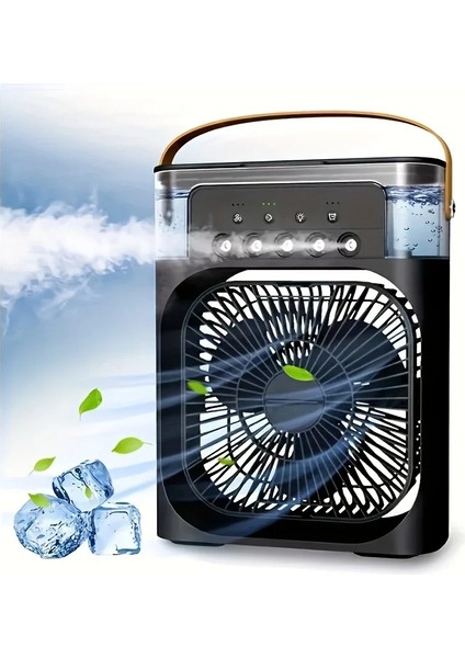 Egonex Taşınabilir Vantilatör Su Soğutmalı Masaüstü USB Fan