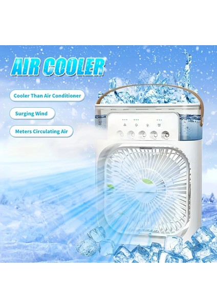 Egonex Taşınabilir Vantilatör Su Soğutmalı Masaüstü USB Fan modelleri