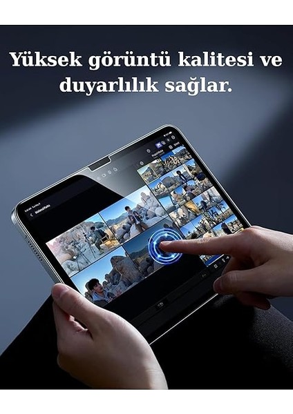 Air 11 Inç 6. Nesil 2024/2025 Uyumlu Kolay Kurulumlu Temperli Cam Ekran Koruyucu Kırılmaz Cam Korumalı Gönderim (Ipad Air 11" M3 / M2) fırsatları