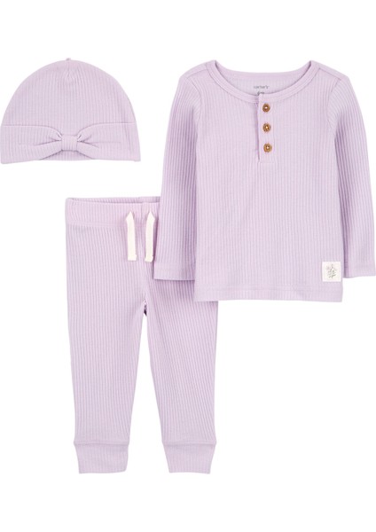 Kız Bebek Alt Üst Set 3'lü Paket