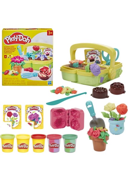 Bfs Play-Doh Renkli Çiçekler Botanik Oyun Seti