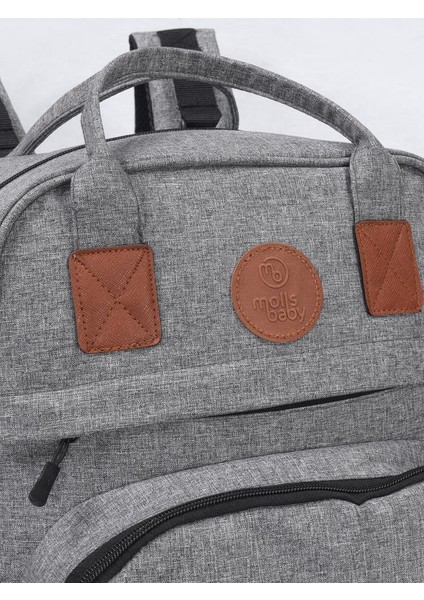 Lumina Bebek Bakım Çantası - Gri Standart fırsatları