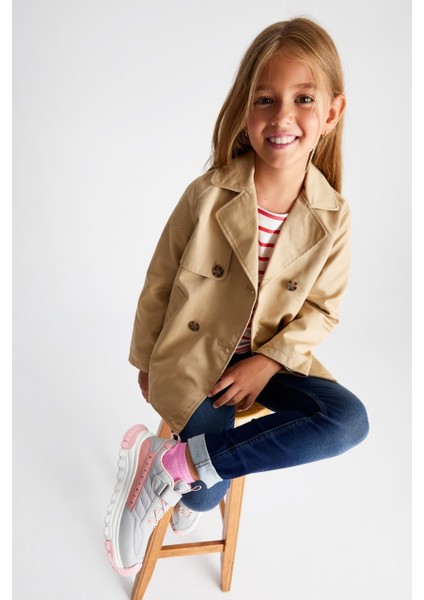 Tank Hafif Kız Çocuk Gri