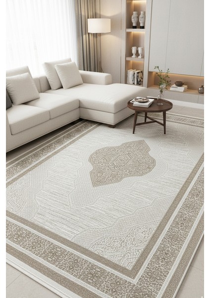 Aldy Salon Halısı Oturma Odası Halısı Klasik Desenli Halı Yumuşak Dokulu Modern Dokuma Halı