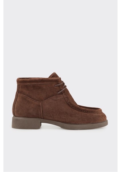 Kahve Deri Kadın Günlük Bot