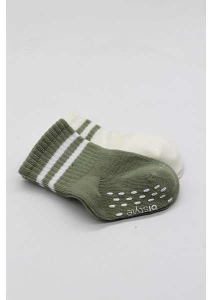 2li Çemberli Kaymaz Soket Çorap 10125 Nil Ekru modelleri