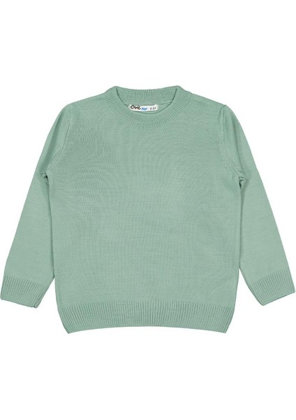 Basic 2-5 Yaş Kazak - Yeşil 4-5 Yaş