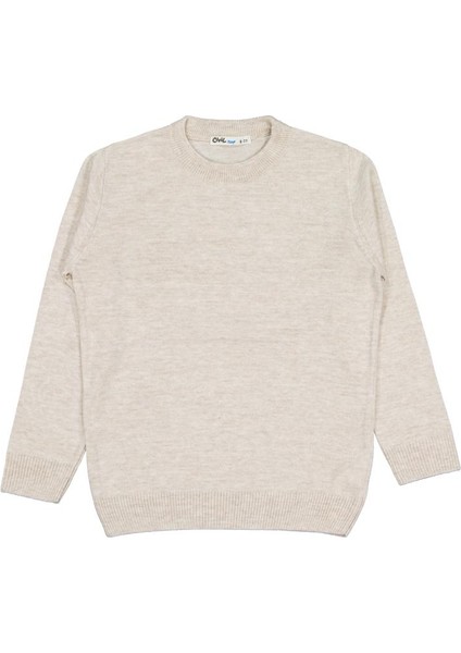 Basic 10-13 Yaş Kazak - Bej 13-14 Yaş