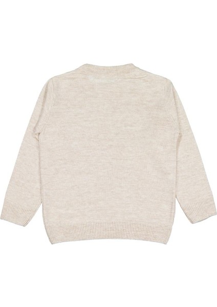 Basic 2-5 Yaş Kazak - Bej 5-6 Yaş