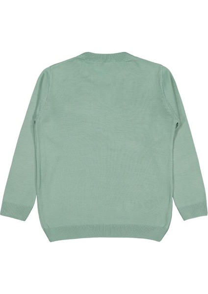 Basic 10-13 Yaş Kazak - Yeşil 13-14 Yaş