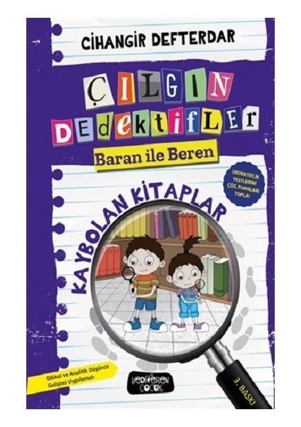 Kaybolan Kitaplar - Çılgın Dedektifler Baran ile Beren (Ciltli)