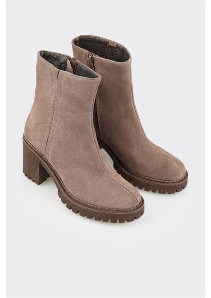 Kahve Deri Kadın Günlük Bot fiyatları