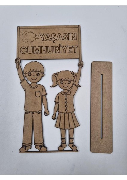 10 Adet Yaşasın Cumhuriyet Ahşap Boyama Okul Dıy Etkinlik Aktivite Sanat 25 cm x 13 cm modelleri