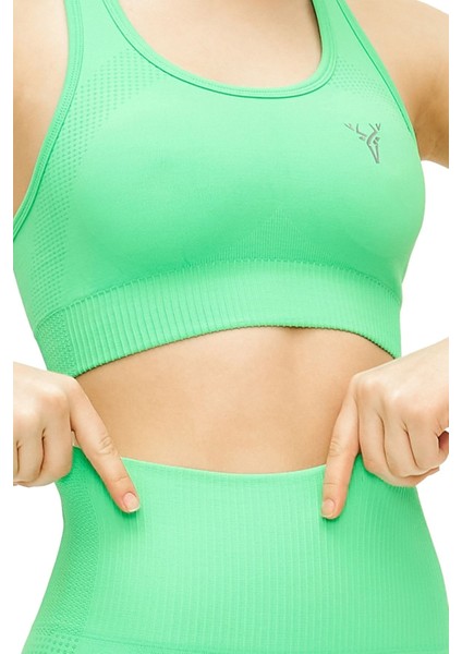 Seamless Spor Takım Büstiyer ve Tayt Şort Alt Üst Takım fırsatları