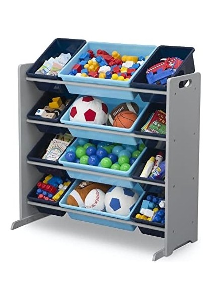 Children Çocuk Oyuncakları 12 Plastik Kovalı - Sertifikalı, Gri/mavi fiyatları