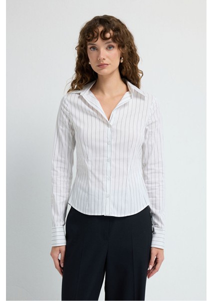 Pensli Gömlek C.beyaz 13045720001