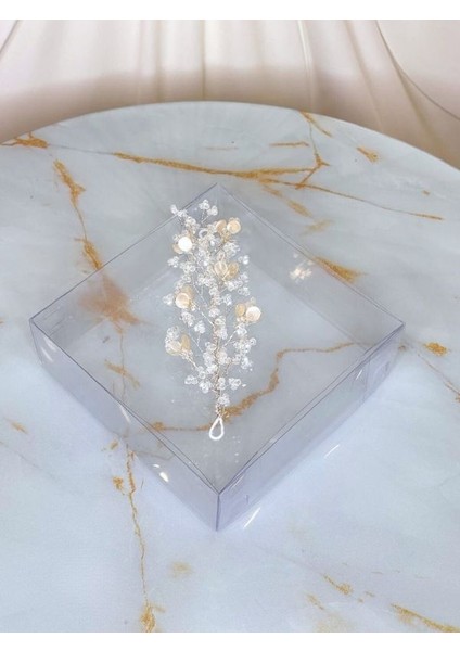 Küçük El Yapımı Yapraklı Saç Tokası modelleri