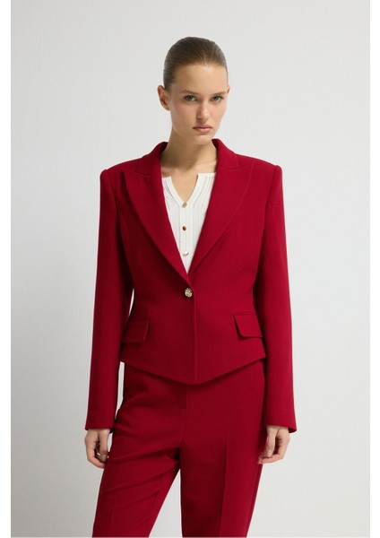 Mono Kapama Ceket Kirmizi 11944194003