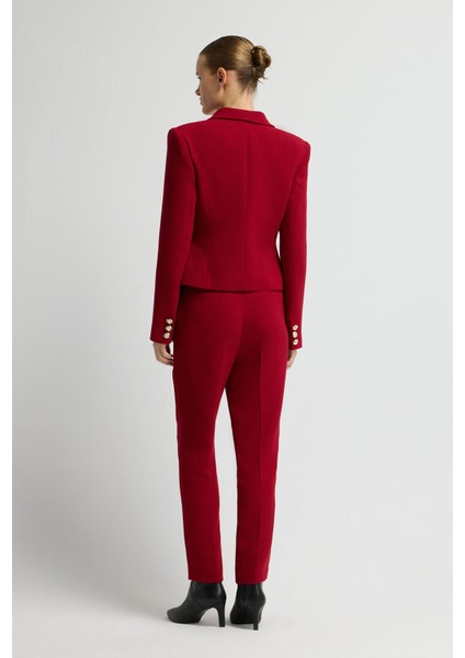 Mono Kapama Ceket Kirmizi 11944194003 indirimleri