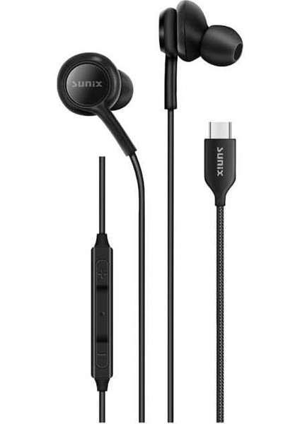 Mikrofonlu Usb-C Kulak Içi Kablolu Kulaklık M-40