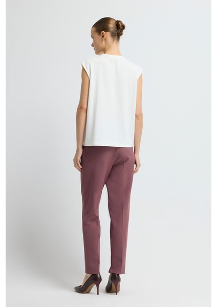 Taş Detaylı Kolsuz Bluz Kemik 11546053000 indirimleri