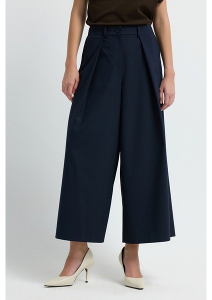 Pileli Pantolon Lacivert 15345659000 fiyatları
