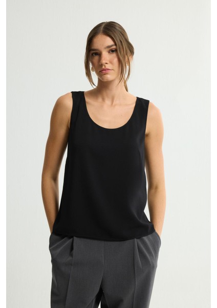 Kolsuz Bluz Siyah 115L9172002