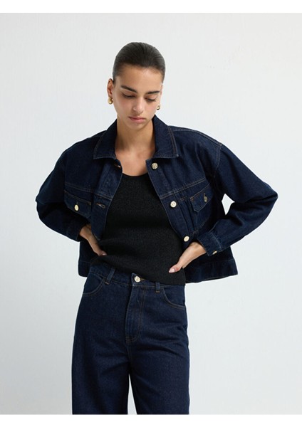 Cepli Denim Ceket Lacivert 11945839000