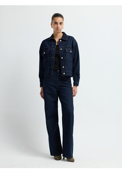 Cepli Denim Ceket Lacivert 11945839000 modelleri