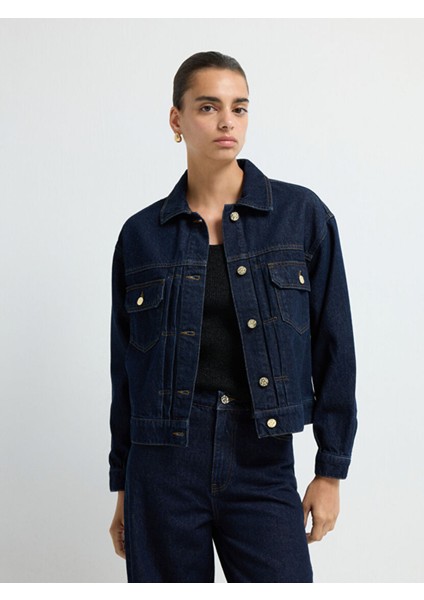 Cepli Denim Ceket Lacivert 11945839000 fırsatları