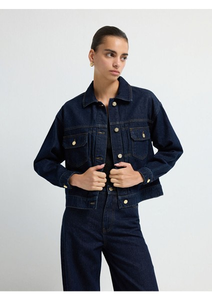 Cepli Denim Ceket Lacivert 11945839000 indirimleri